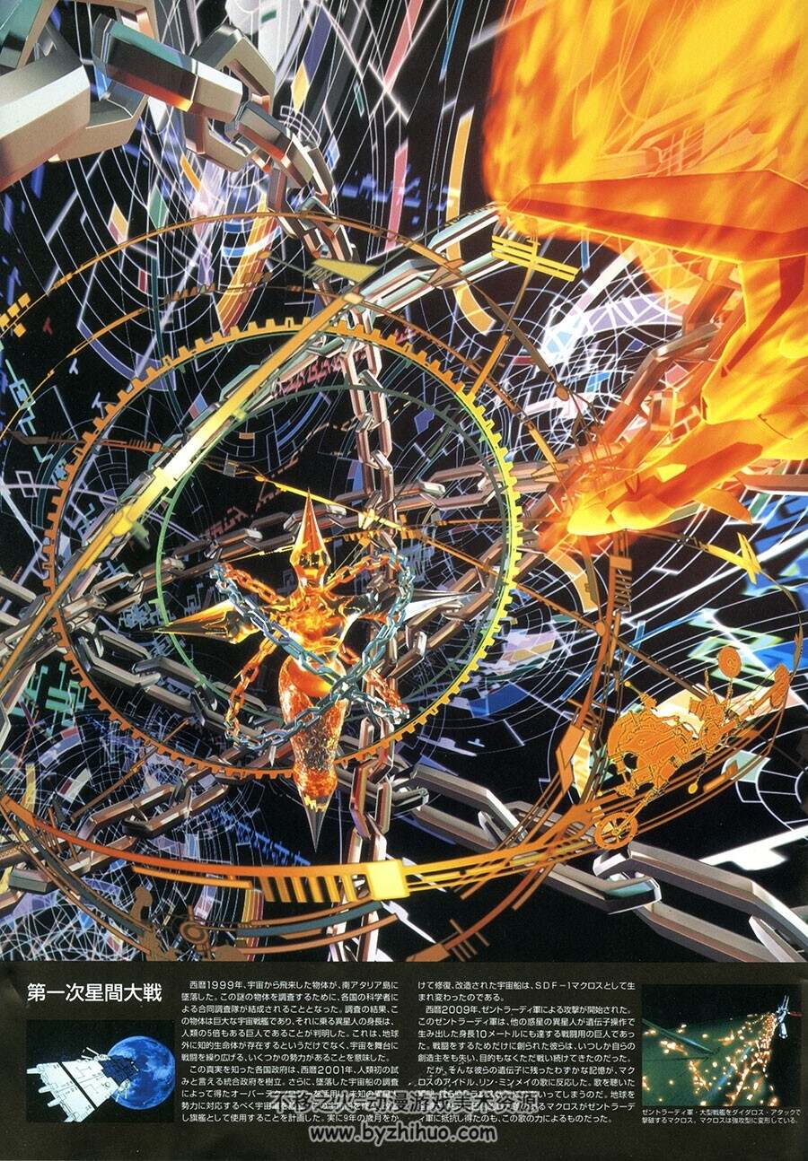 超时空要塞动画设定集 Macross 7 & Macross Plus Movie Program - 不移之火资源网