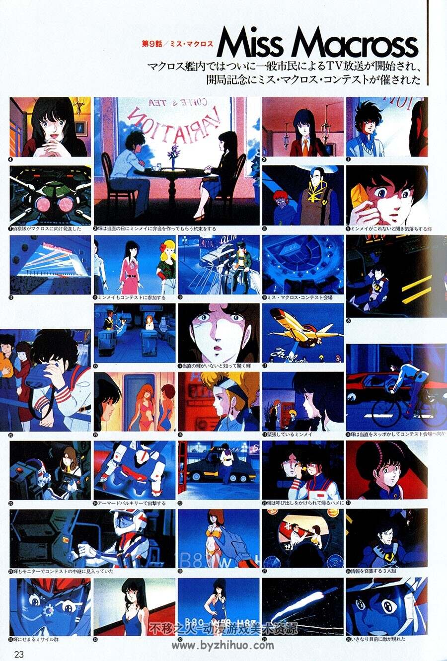 超时空要塞设定画集 マクロス Macross - Perfect Memory