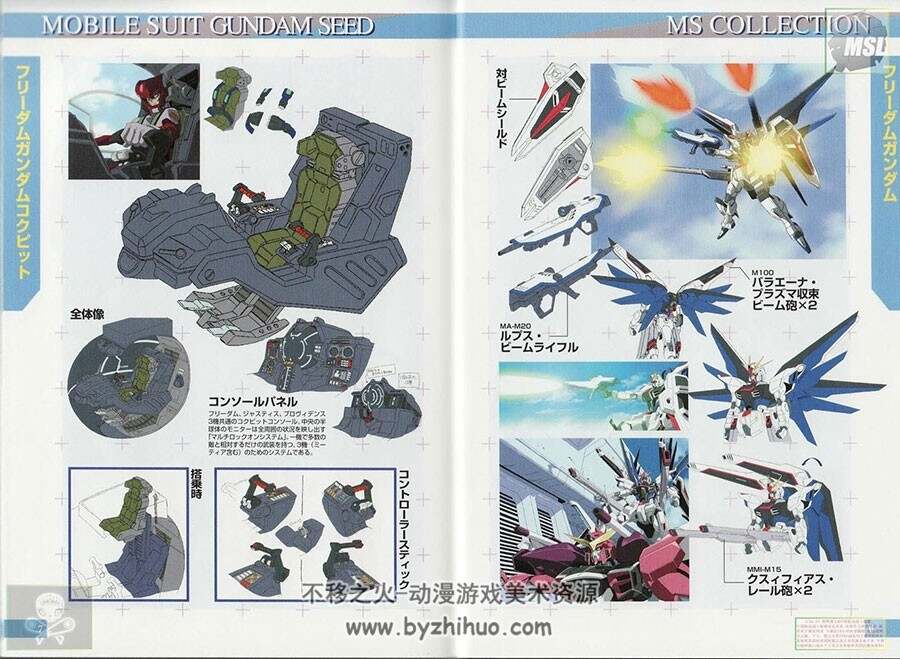 GUNDAM DATA COLLECTION SEED 下卷 机动战士高达SEED设定画集