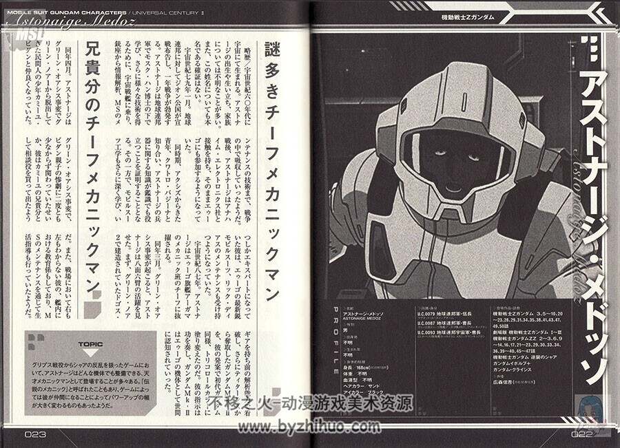 DATA GUNDAM 角色列传 宇宙世纪篇 II卷 机动战士高达角色设定集