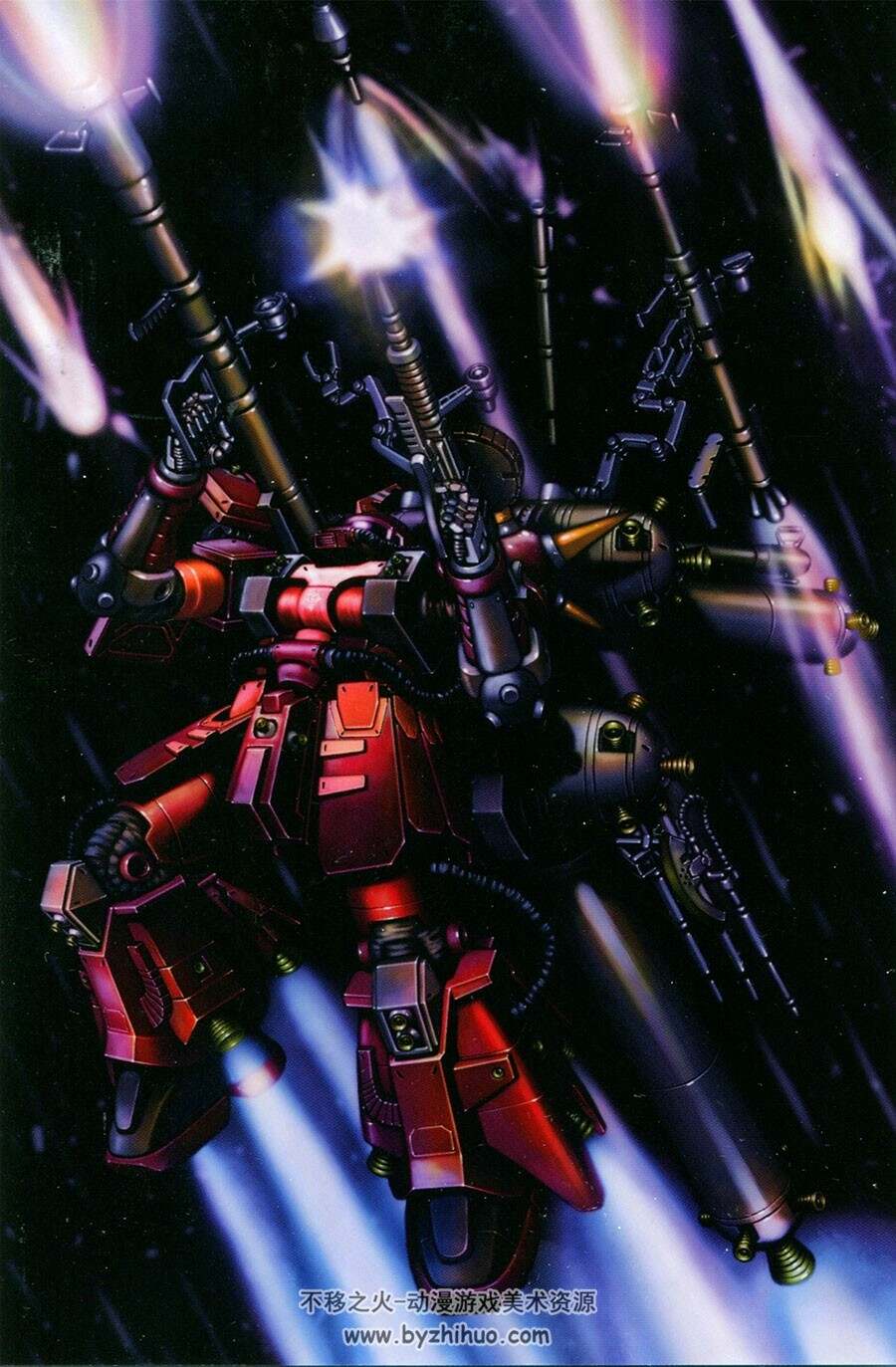 Mobile Suit Gundam Thunderbolt - MS Illustration 机动战士高达设定集