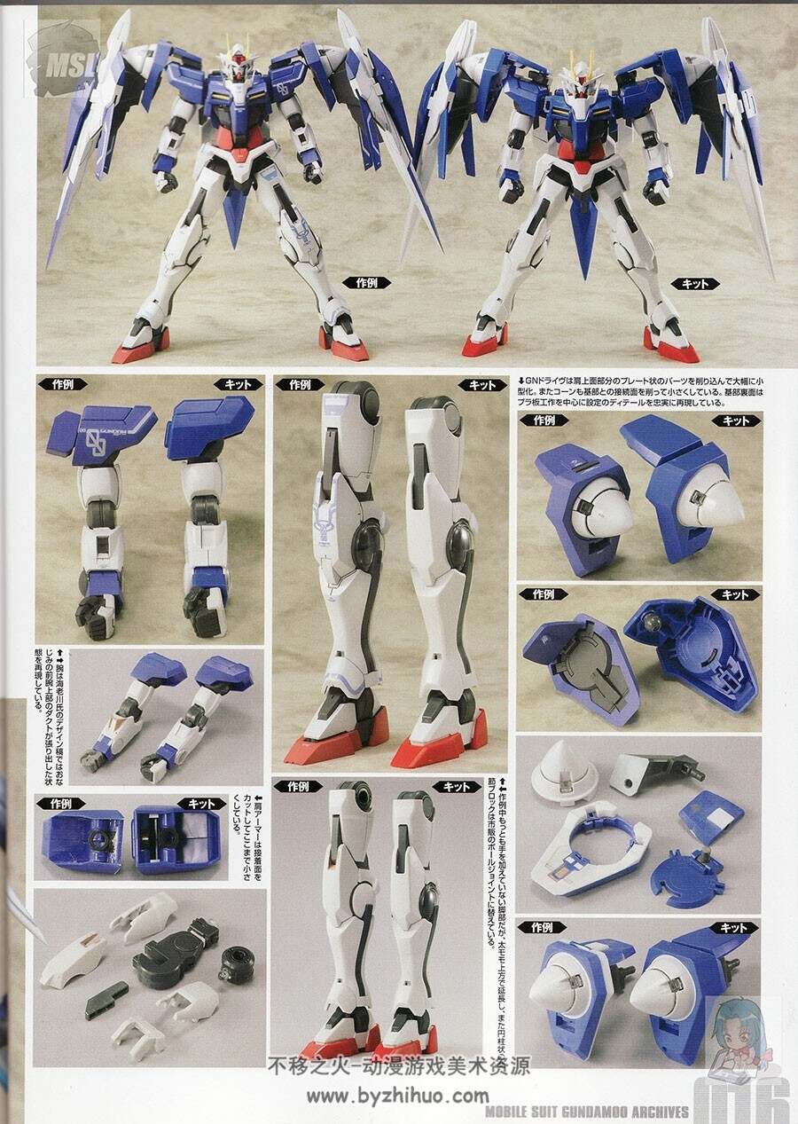 高达 Gundam 00 Archives - Second Season 3D&设定资料集