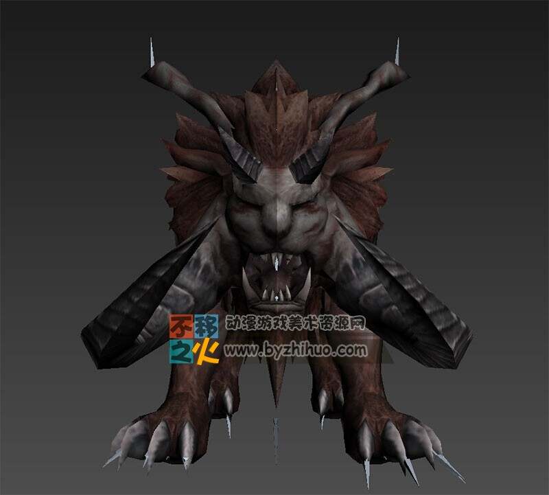 WOW魔兽世界 怪兽 3D模型