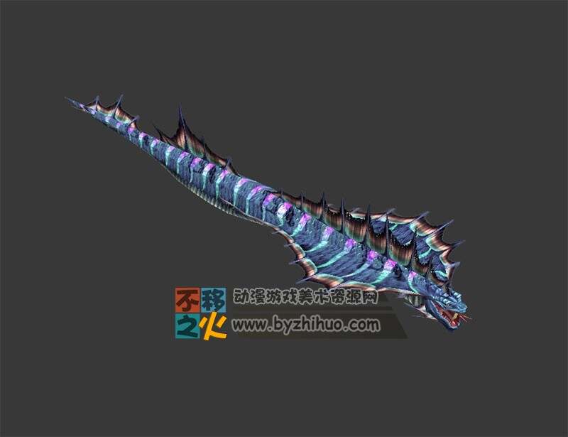 拉扎什蝰蛇  蛇3D模型