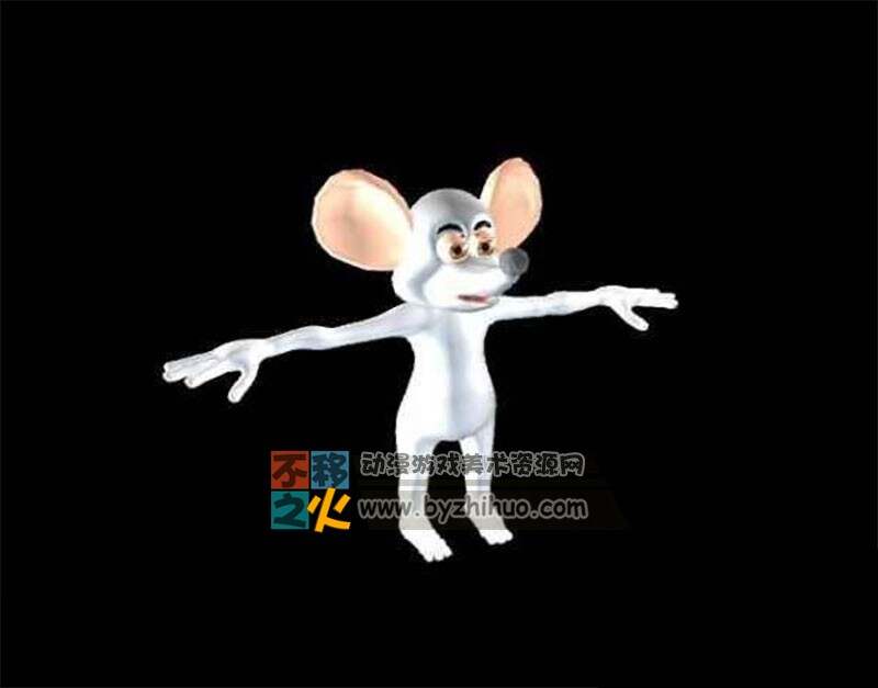 Mouse 老鼠 Maya模型