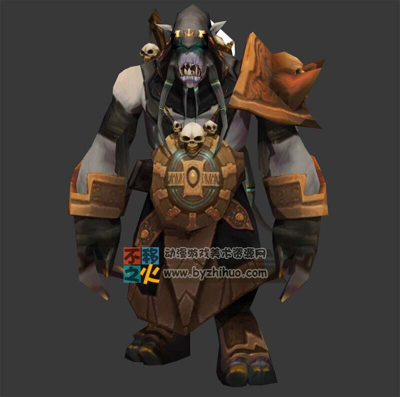 魔兽世界 WOW 阿卡玛 max模型