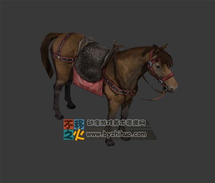 一匹骏马 Max模型