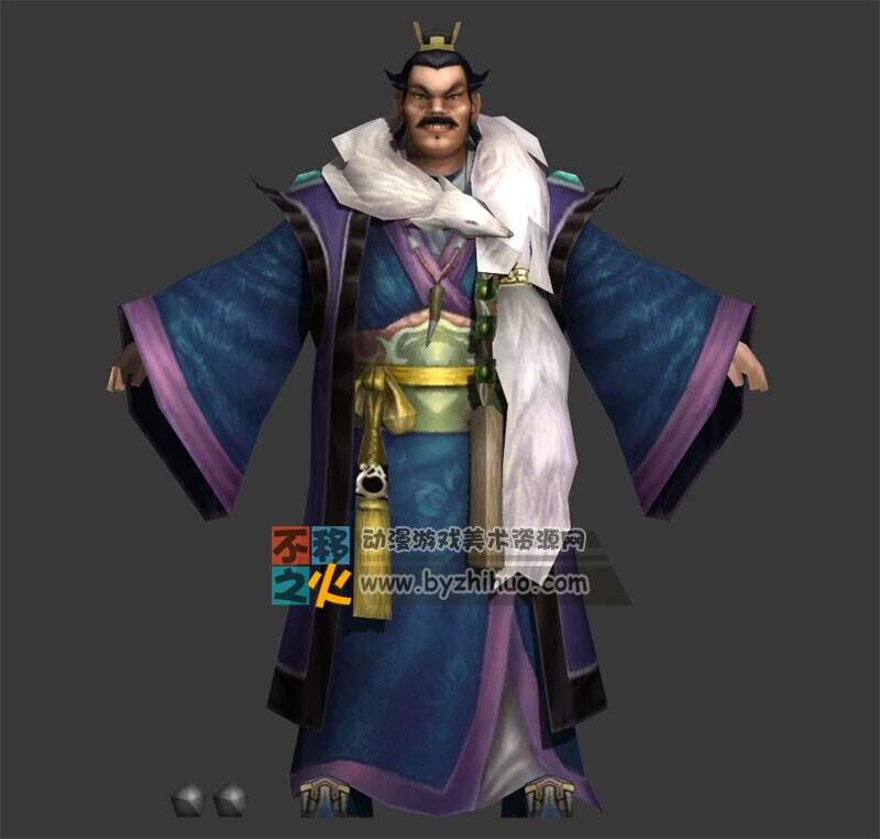 古代 财主 地主模型