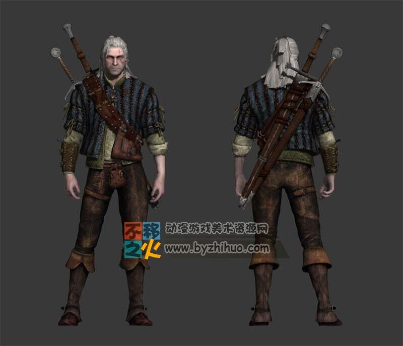 巫师2：刺客之王 男主角模型