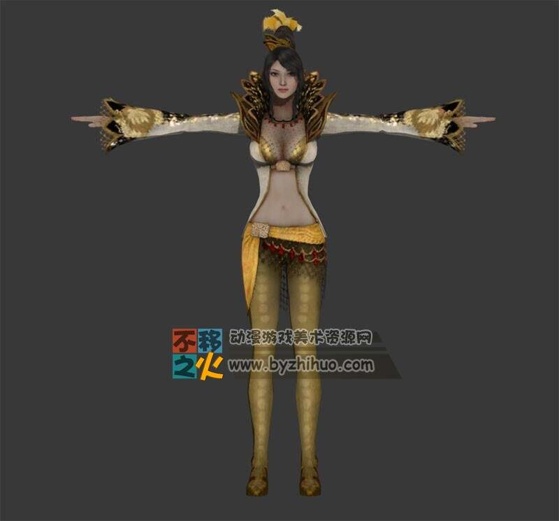 PS3 真三国无双6 三国 美女 甄姬模型