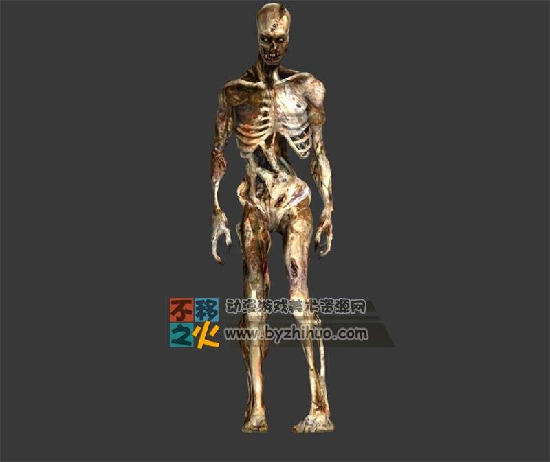 末世 恐怖 丧尸 干尸模型