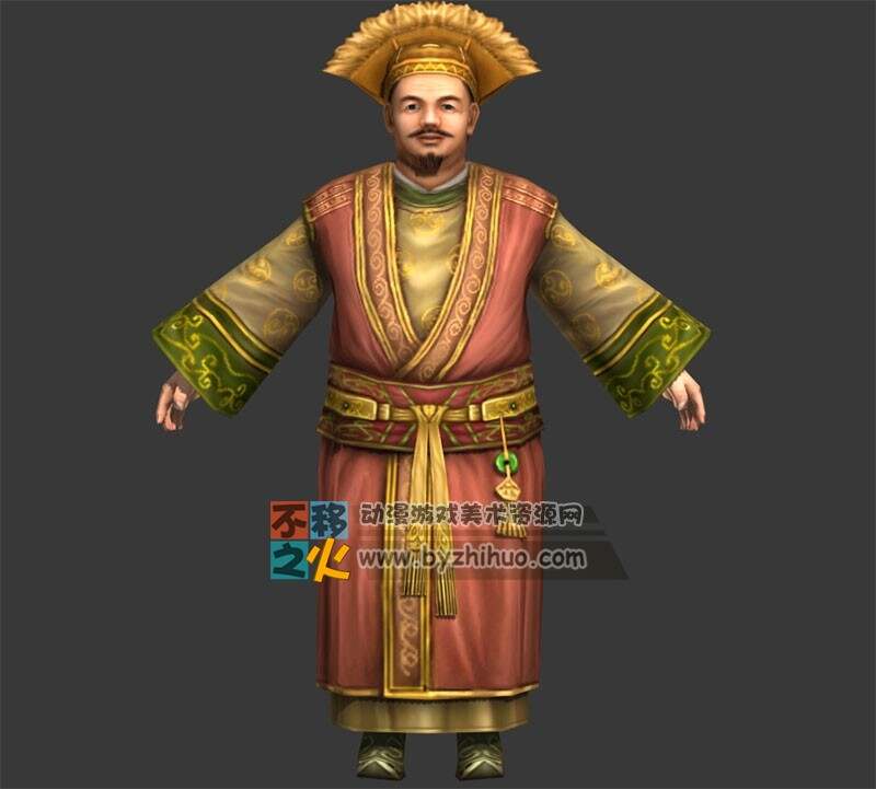 剑网三 地主 财主 商人模型