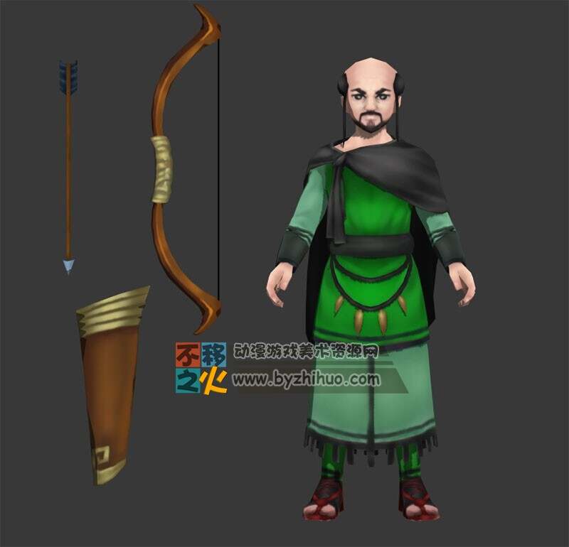 异域 NPC 突厥箭手