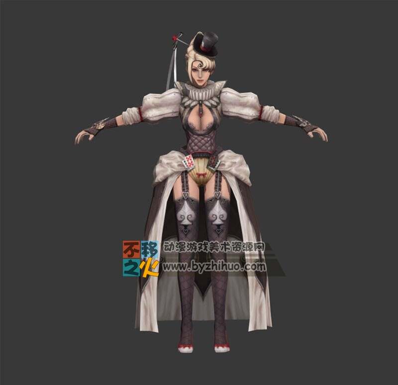 卓越之剑 魔法 美女模型
