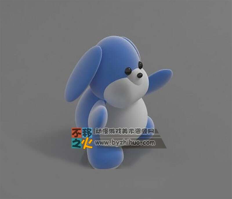 可爱的小兔子 Max模型