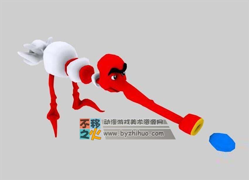 Bird 卡通鸟 Max模型