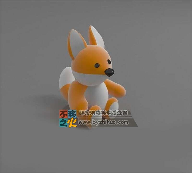 可爱的狐狸Max模型