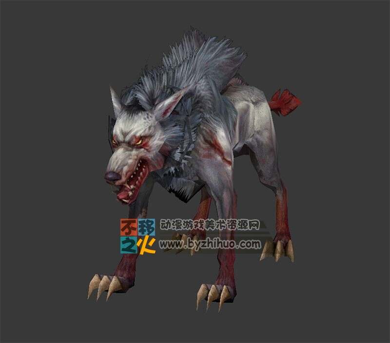 wolf 布拉挈狼Max模型