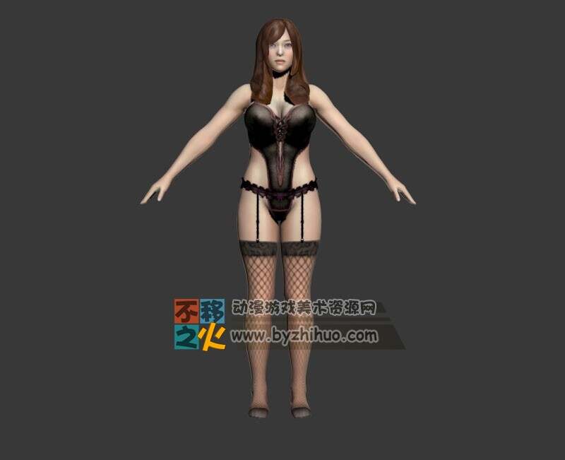 女孩 比基尼 高中女生模型