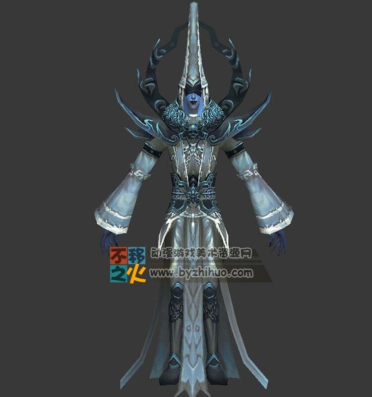 男 怪人 护法 法师模型