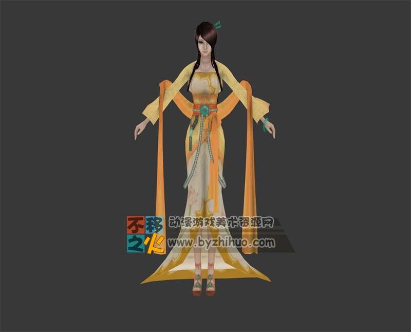 古装 美女 少女模型