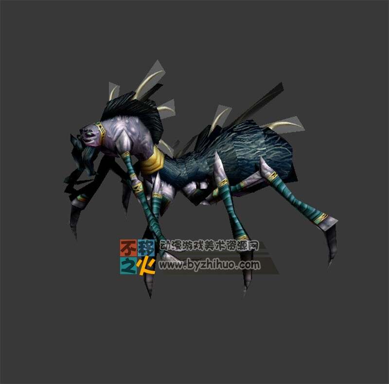 魔蜘蛛 Max模型