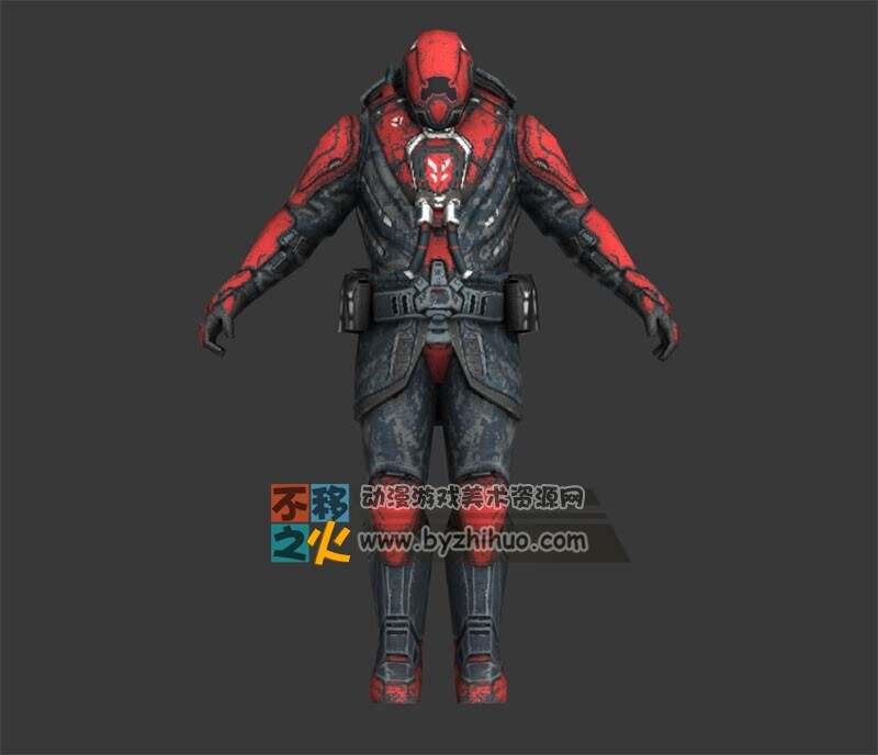 科幻 生化 战士模型