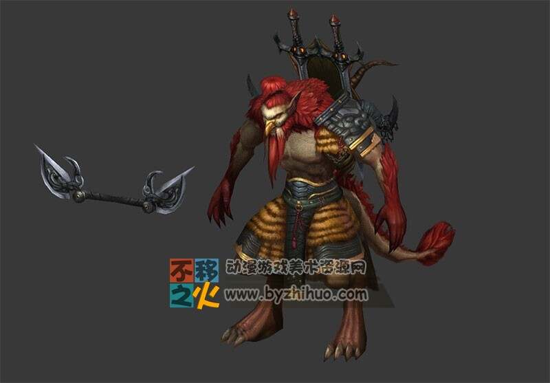 怪物 妖怪 禽类 魔物模型