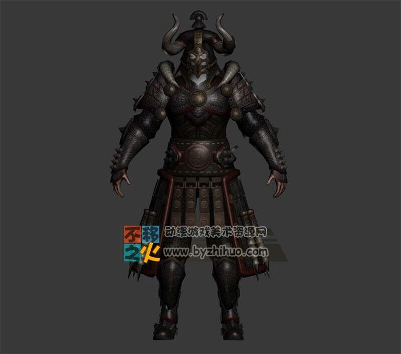 古装 武将 铠甲 将军模型