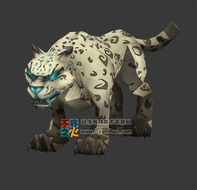 猫科生物 幽灵豹 Max模型