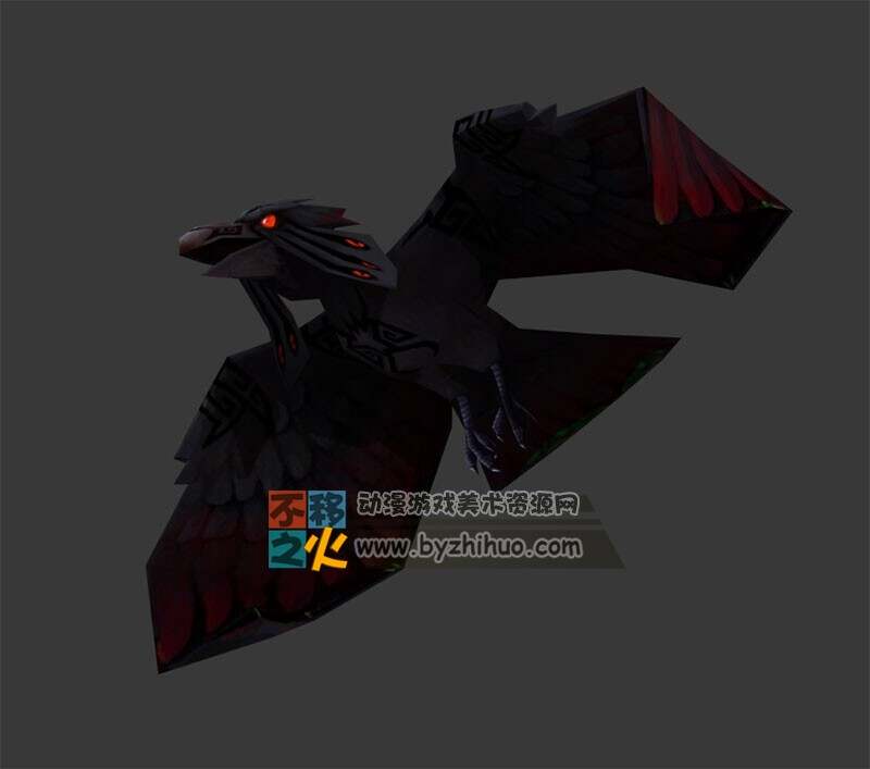 暗黑飞鹰 Max模型