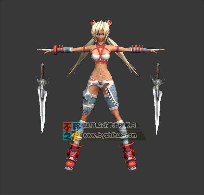 少女 小麦肤色 美少女 杀手模型
