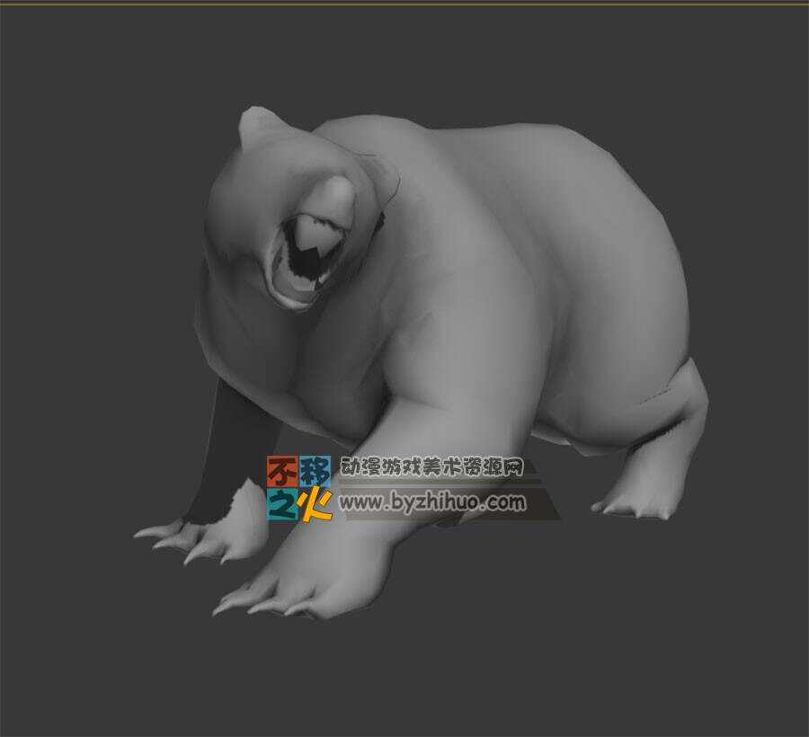 Polar bear 北极熊 Max模型