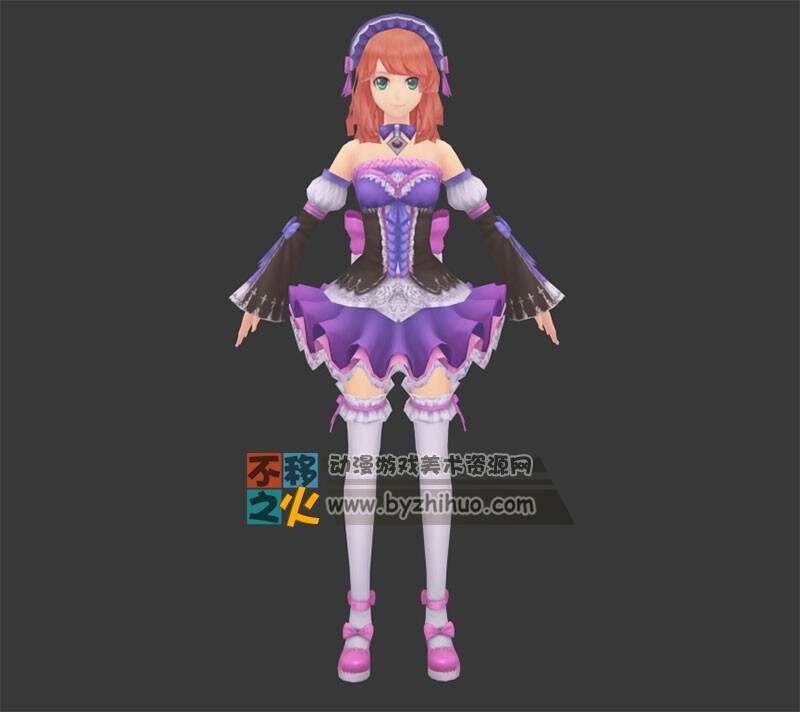 美少女 制服 女仆模型
