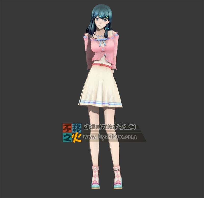 二次元 美少女 女孩 模型