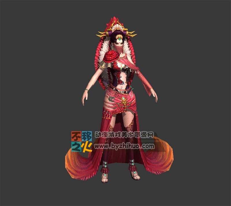 美女 性感 法师 模型