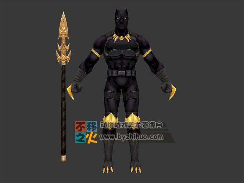 漫威 角色 黑豹 模型