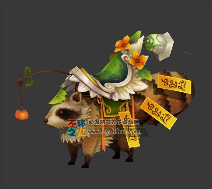 狸猫仙坐骑 Max模型