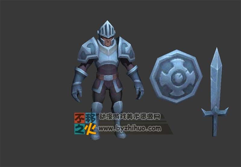 士兵 铠甲 武士 模型