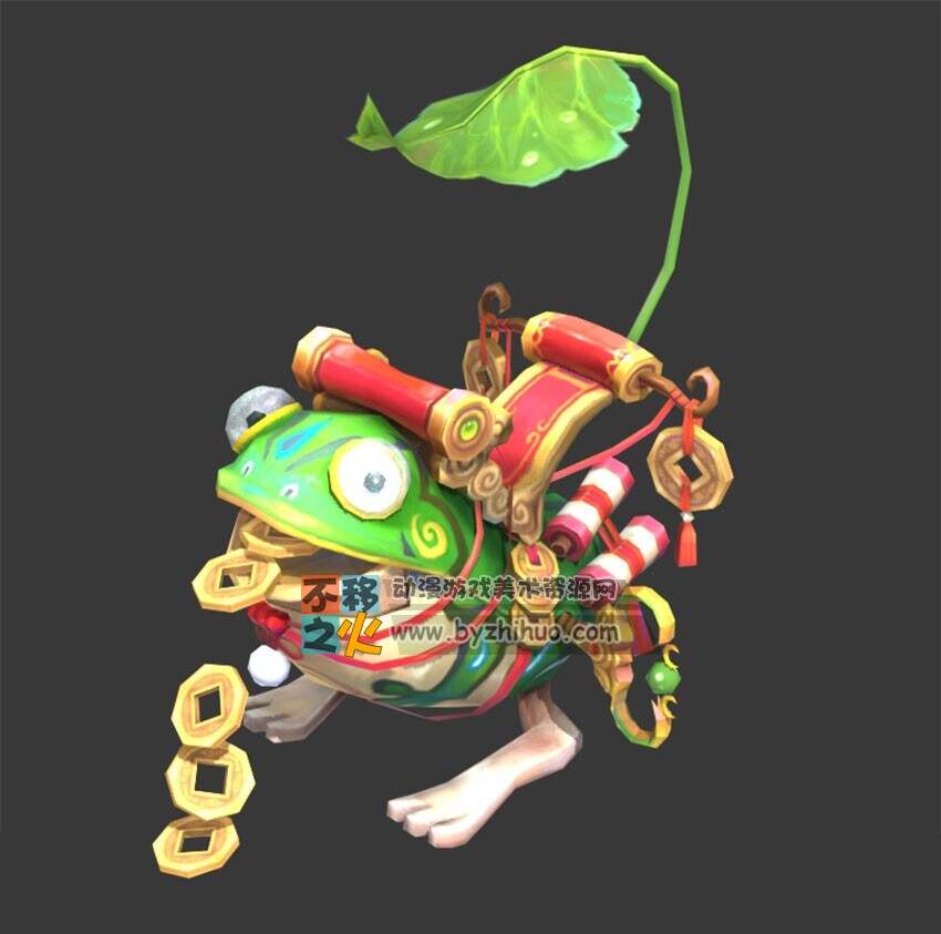 铁皮青蛙坐骑 Max模型