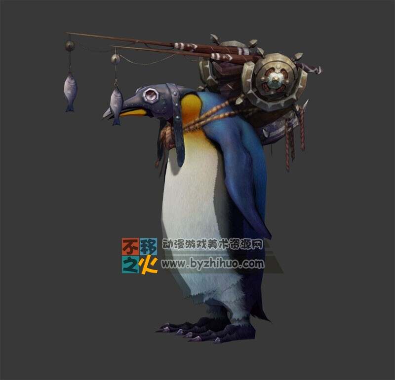 企鹅坐骑 Max模型