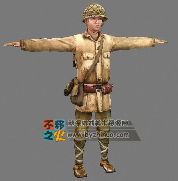 次世代  二战 日本兵 模型