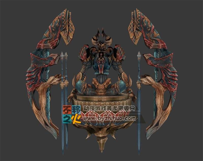 金牛座 轮回王 神像 模型
