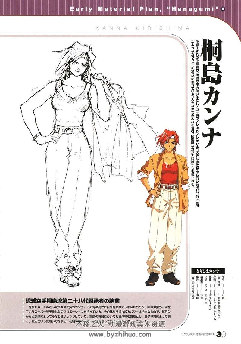 樱花大战2 SAKURA TAISEN 2 望君珍重 原画&设定资料集