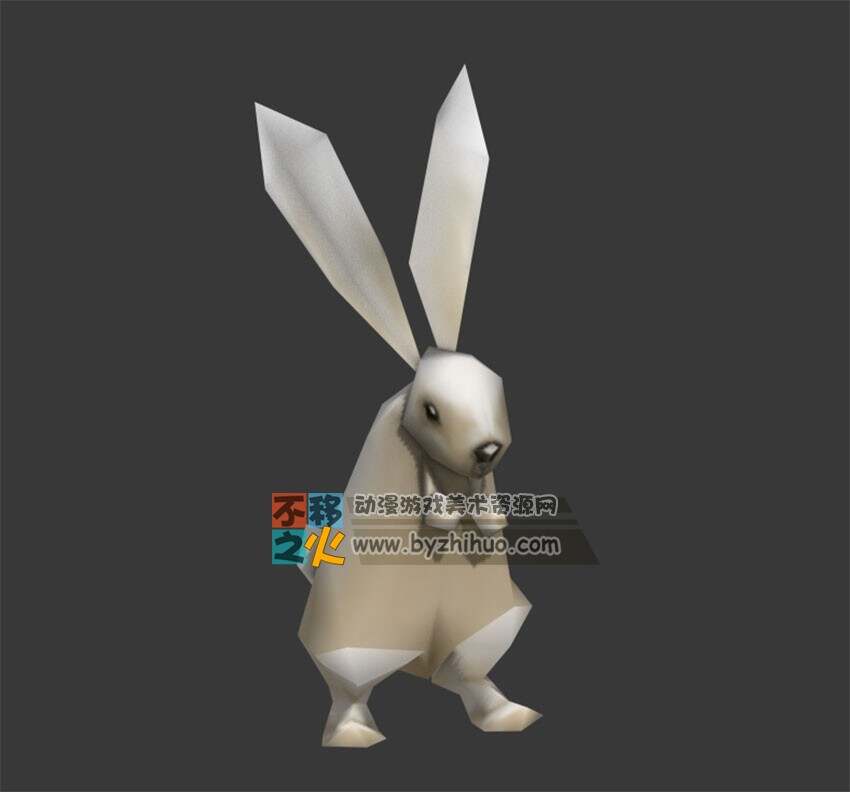 简化兔子 Max模型