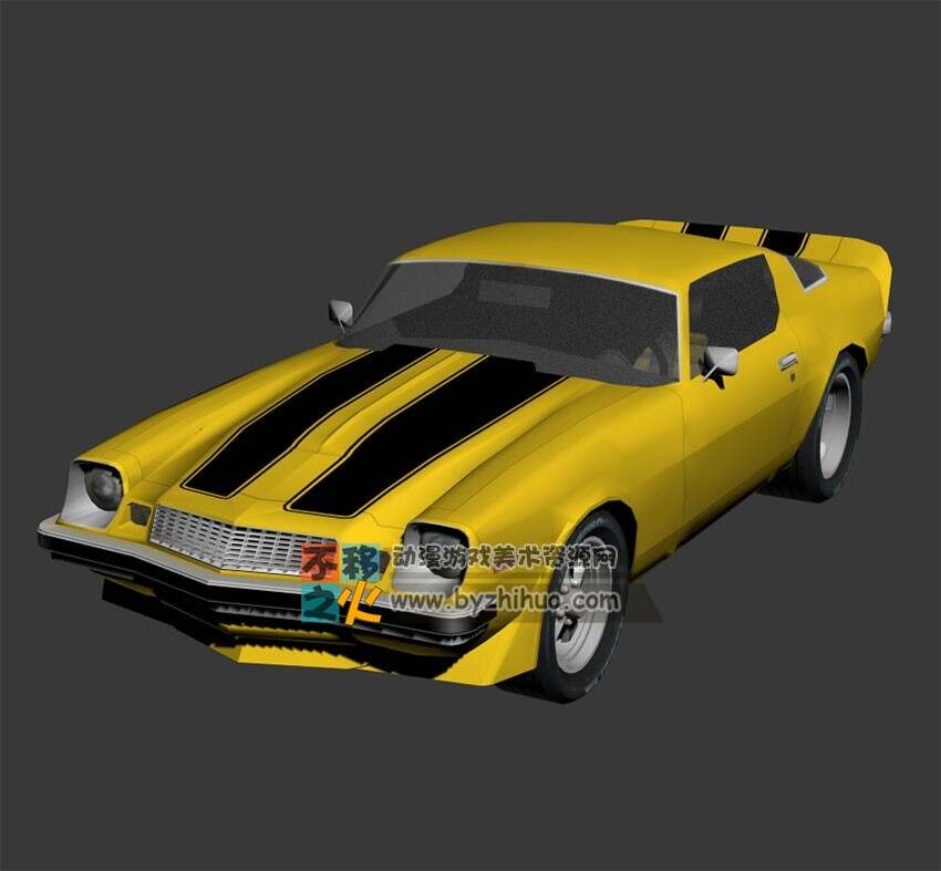 汽车 大黄蜂 3D模型