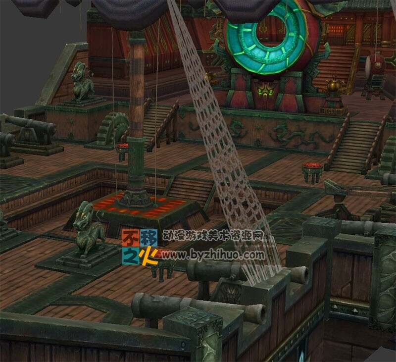 古代战船 Max模型