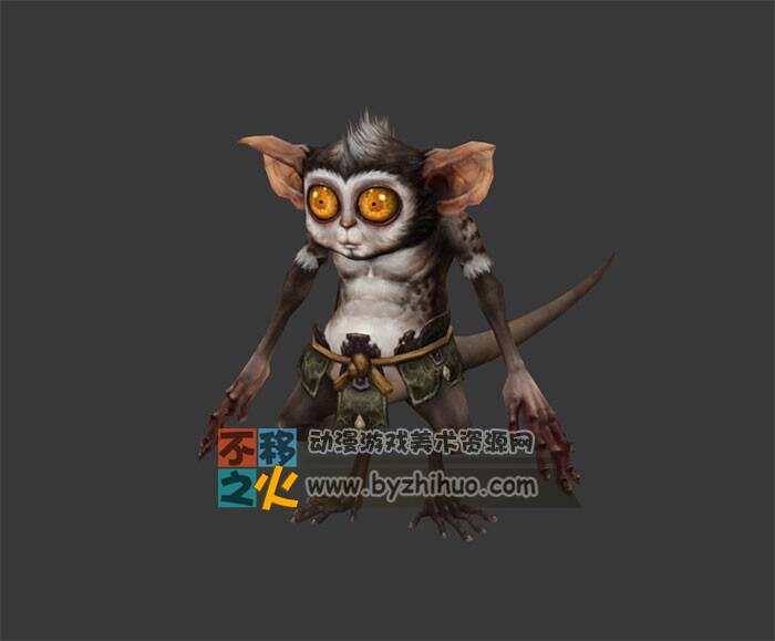 猴怪 妖精 怪物 模型