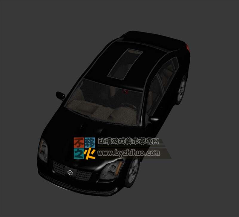 酷黑汽车 Max模型