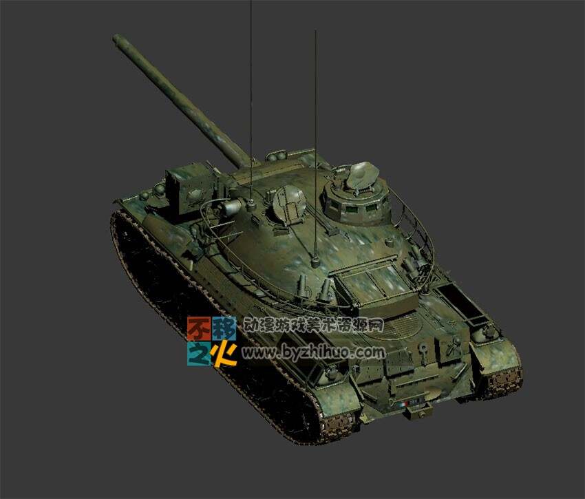 军用坦克 Max模型